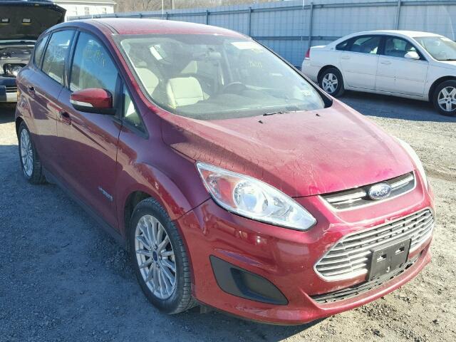 1FADP5AU9FL105161 - 2015 FORD C-MAX SE RED photo 1