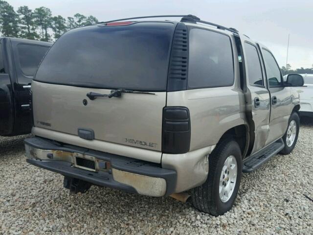 1GNEC13Z32R250738 - 2002 CHEVROLET TAHOE C150 TAN photo 4