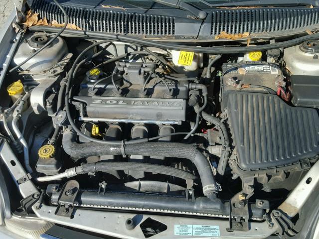 1P3ES46C71D112829 - 2001 PLYMOUTH NEON BASE 银色 照片 7