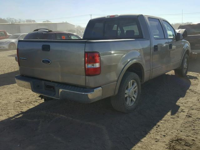 1FTPW12514KB31377 - 2004 FORD F150 SUPER GOLD photo 4