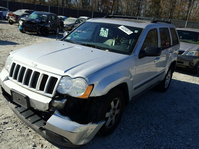 1J8GR48K88C226906 - 2008 JEEP GRAND CHER SILVER photo 2