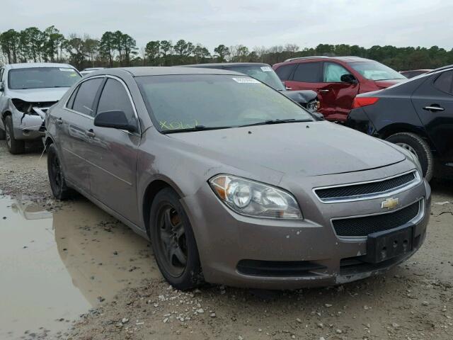 1G1ZA5EB9A4122497 - 2010 CHEVROLET MALIBU LS GRAY photo 1