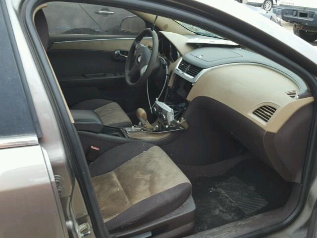 1G1ZA5EB9A4122497 - 2010 CHEVROLET MALIBU LS GRAY photo 5