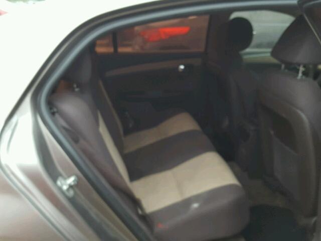 1G1ZA5EB9A4122497 - 2010 CHEVROLET MALIBU LS GRAY photo 6