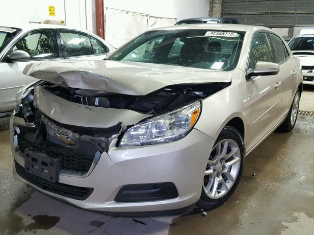 1G11C5SL5FF105602 - 2015 CHEVROLET MALIBU 1LT TAN photo 2