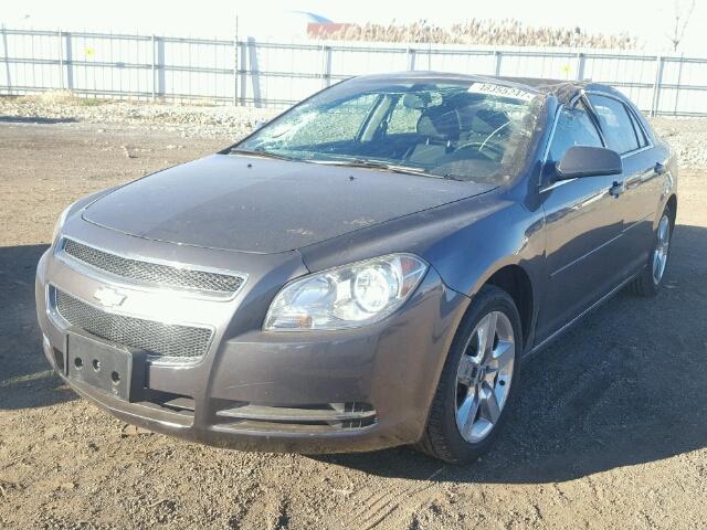 1G1ZC5E00AF212151 - 2010 CHEVROLET MALIBU 1LT GRAY photo 2