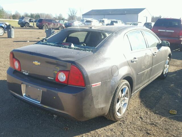 1G1ZC5E00AF212151 - 2010 CHEVROLET MALIBU 1LT GRAY photo 4