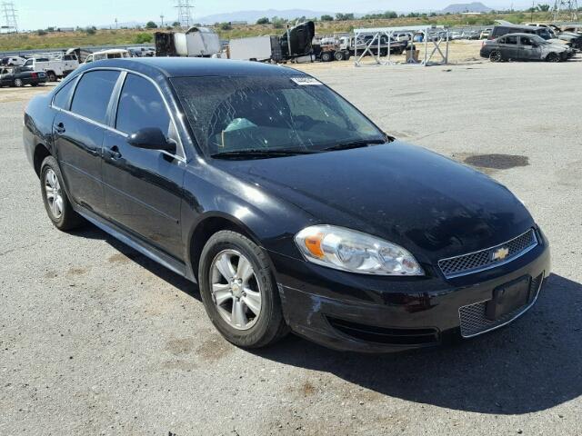 2G1WF5E32D1226360 - 2013 CHEVROLET IMPALA LS BLACK photo 1