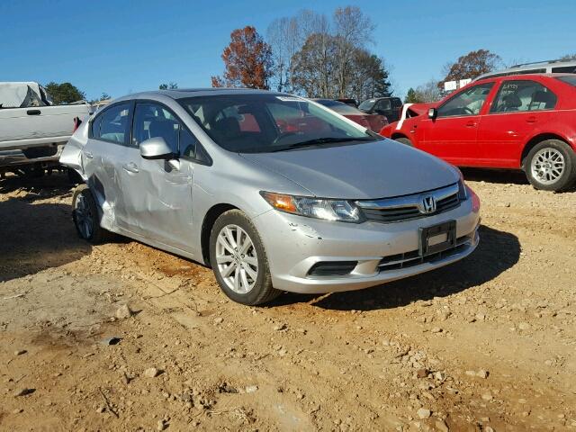 19XFB2F8XCE036027 - 2012 HONDA CIVIC EX ნაცრისფერი ფოტო 1