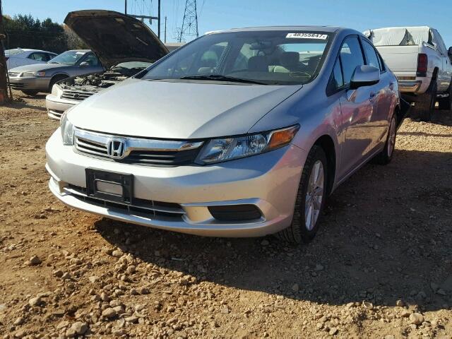 19XFB2F8XCE036027 - 2012 HONDA CIVIC EX ნაცრისფერი ფოტო 2