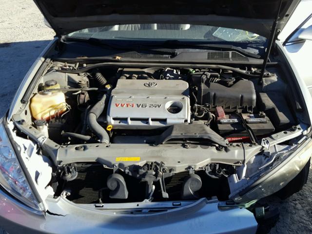 JTDBF30K340152399 - 2004 TOYOTA CAMRY LE SILVER photo 7