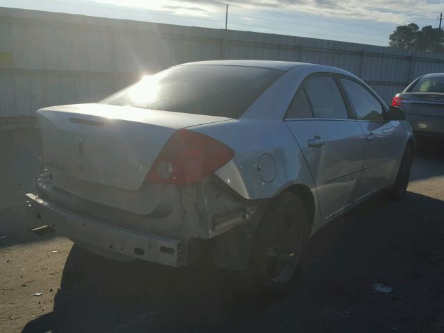 1G2ZG57B894175470 - 2009 PONTIAC G6 SILVER photo 4