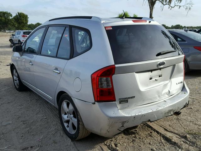 KNAFG526077050609 - 2007 KIA RONDO LX SILVER photo 3