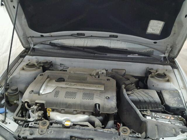 KMHDN46D46U311352 - 2006 HYUNDAI ELANTRA GL SILVER photo 7