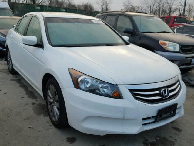 1HGCP2F83CA177739 - 2012 HONDA ACCORD EXL WHITE photo 1