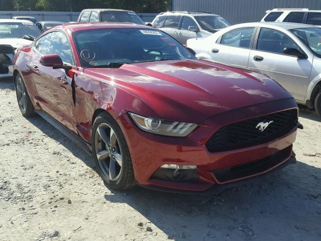 1FA6P8AMXF5344121 - 2015 FORD MUSTANG RED photo 1