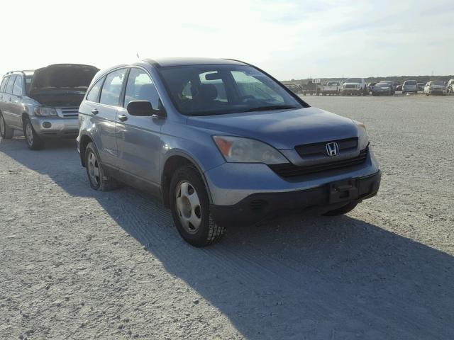 5J6RE38349L002106 - 2009 HONDA CR-V LX SILVER photo 1