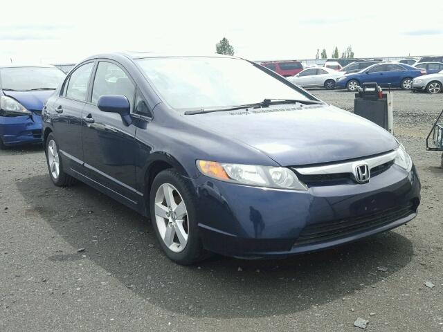 1HGFA16898L038669 - 2008 HONDA CIVIC EX ლურჯი ფოტო 1