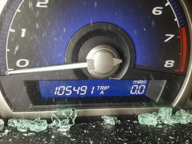 1HGFA16898L038669 - 2008 HONDA CIVIC EX ლურჯი ფოტო 8