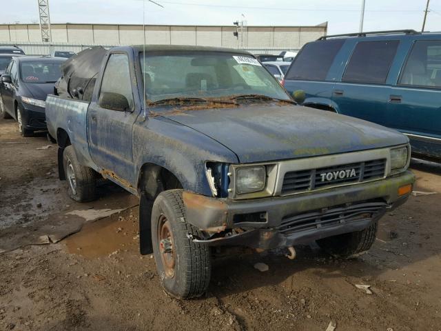 JT4RN01P1K4012836 - 1989 TOYOTA PICKUP 1/2 BLUE photo 1