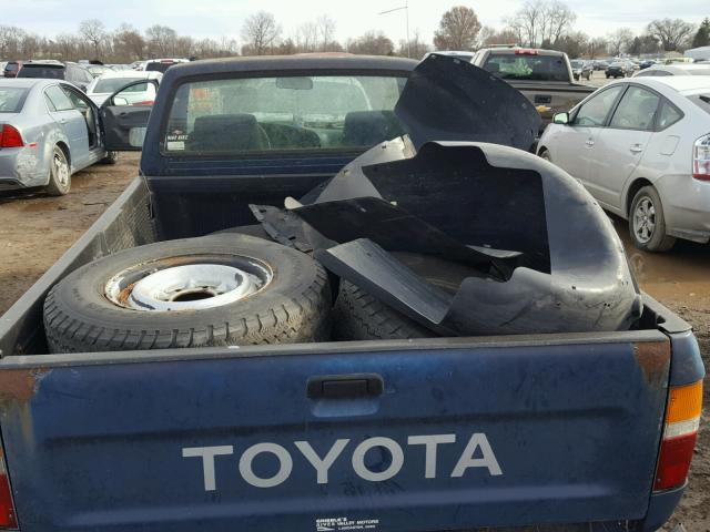 JT4RN01P1K4012836 - 1989 TOYOTA PICKUP 1/2 BLUE photo 6