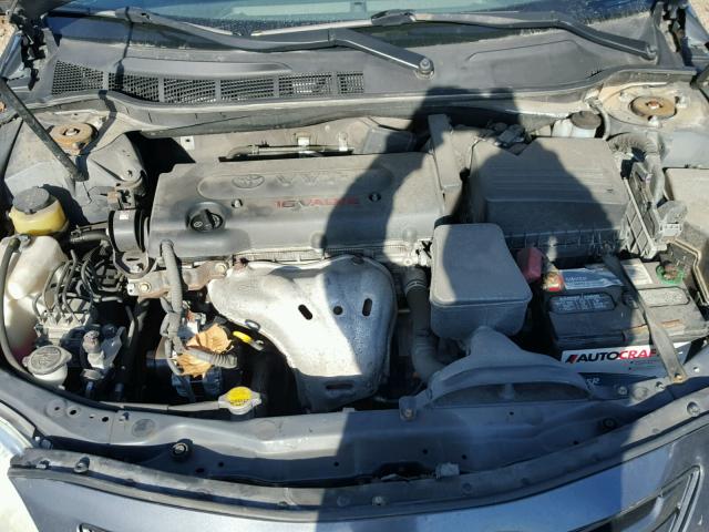 4T1BE46KX7U653962 - 2007 TOYOTA CAMRY NEW GRAY photo 7