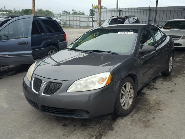 1G2ZF55B664138922 - 2006 PONTIAC G6 SE GRAY photo 2