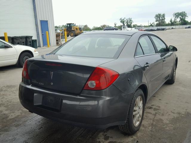 1G2ZF55B664138922 - 2006 PONTIAC G6 SE GRAY photo 4