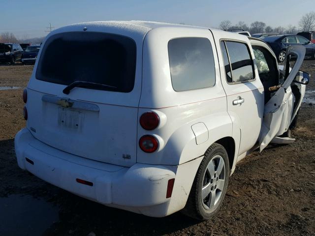 3GNDA13D66S581600 - 2006 CHEVROLET HHR LS WHITE photo 4