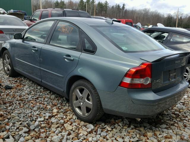 YV1MH682552084759 - 2005 VOLVO S40 T5 GREEN photo 3
