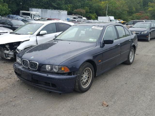 WBADT43421GF56558 - 2001 BMW 525 I AUTO BLUE photo 2