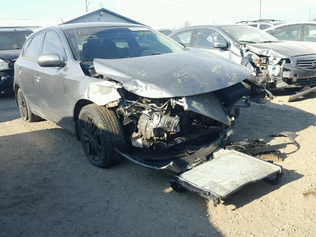 KNAFU5A28B5401505 - 2011 KIA FORTE EX GRAY photo 1