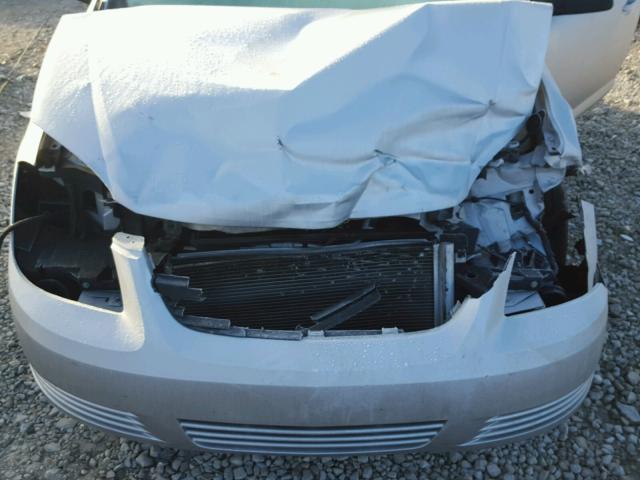 1G1AK15F767711298 - 2006 CHEVROLET COBALT LS SILVER photo 7