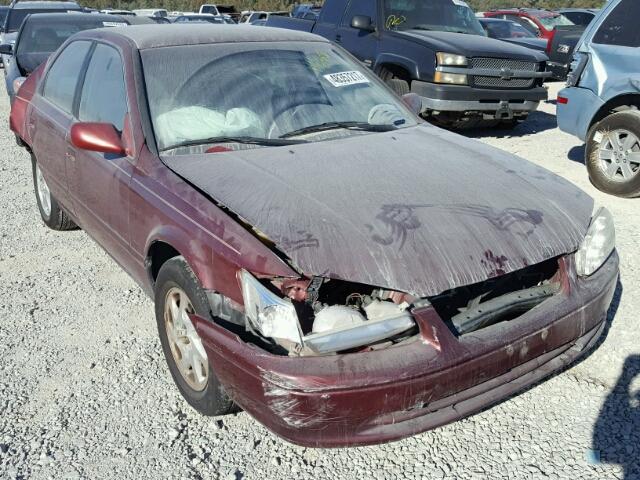 4T1BG22K31U763117 - 2001 TOYOTA CAMRY CE RED photo 1