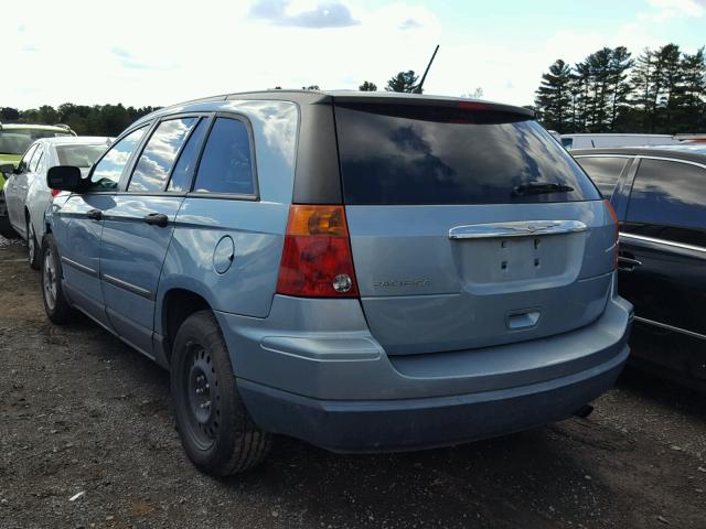 2A8GM48L78R659521 - 2008 CHRYSLER PACIFICA L BLUE photo 3