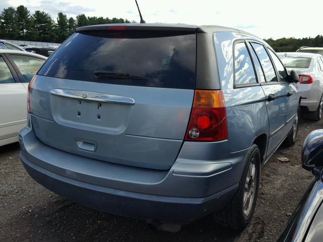 2A8GM48L78R659521 - 2008 CHRYSLER PACIFICA L 蓝色 照片 4