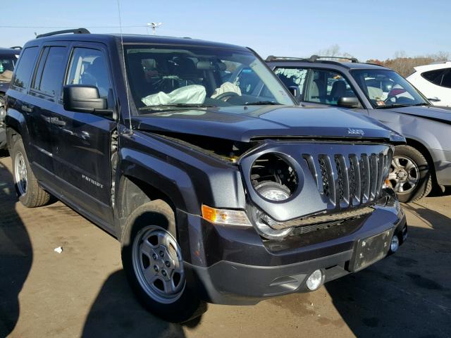 1C4NJRBB1ED769323 - 2014 JEEP PATRIOT SP BLACK photo 1