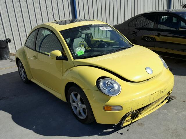 3VWCD31C84M409181 - 2004 VOLKSWAGEN NEW BEETLE YELLOW photo 1