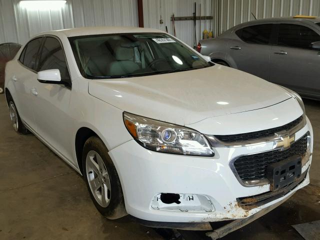 1G11C5SL1FF148348 - 2015 CHEVROLET MALIBU WHITE photo 1