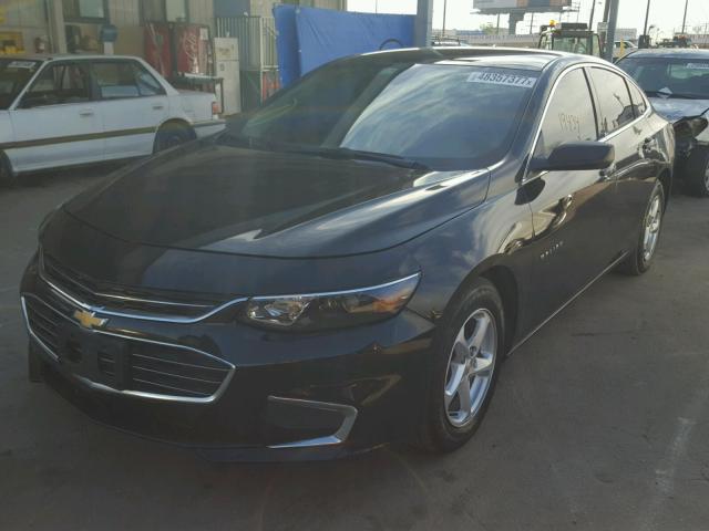 1G1ZB5ST7GF264113 - 2016 CHEVROLET MALIBU LS შავი ფოტო 2
