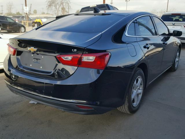 1G1ZB5ST7GF264113 - 2016 CHEVROLET MALIBU LS შავი ფოტო 4