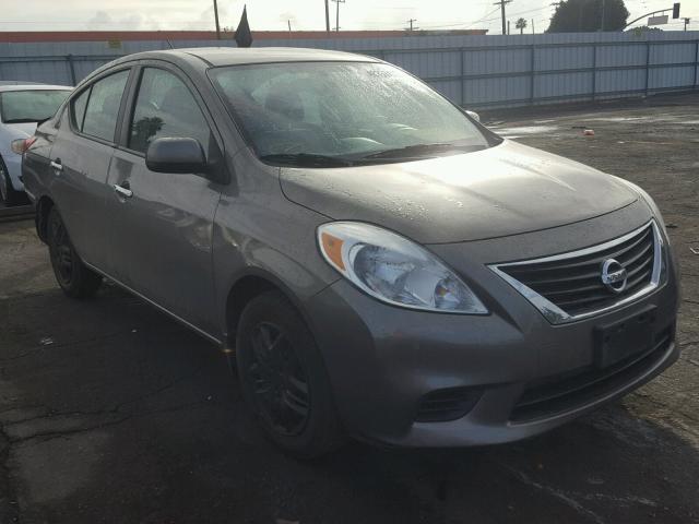 3N1CN7AP2CL912108 - 2012 NISSAN VERSA S CHARCOAL photo 1