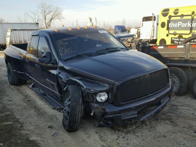 3D7MR48C15G765871 - 2005 DODGE RAM 3500 S BLACK photo 1