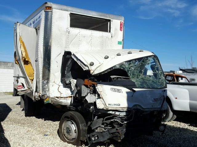 JHHRDM2H9GK002332 - 2016 HINO 195 WHITE photo 1