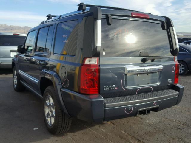 1J8HG58226C357410 - 2006 JEEP COMMANDER BLUE photo 3