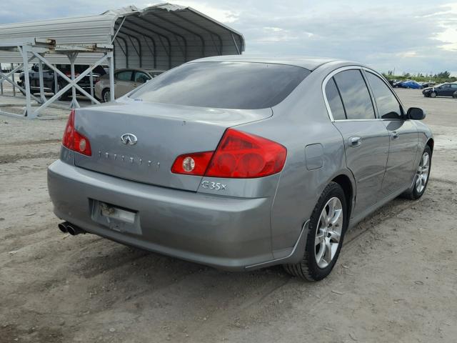 JNKCV51F46M616167 - 2006 INFINITI G35 SILVER photo 4