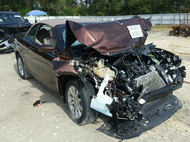 1C3BCBEG3DN601286 - 2013 CHRYSLER 200 TOURIN BROWN photo 1