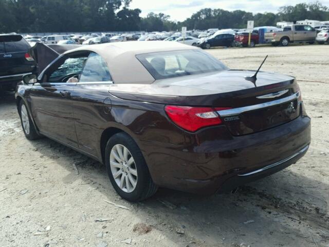 1C3BCBEG3DN601286 - 2013 CHRYSLER 200 TOURIN BROWN photo 3