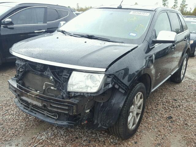 2LMDU68C58BJ19518 - 2008 LINCOLN MKX BLACK photo 2