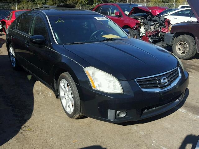 1N4BA41E87C812765 - 2007 NISSAN MAXIMA SE BLACK photo 1